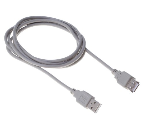 Кабель Buro BHP RET USB_AF18 USB A(m) USB A(f) 1.8м серый блистер Кабель Buro BHP RET USB_AF18 USB A(m) USB A(f) 1.8м серый блистер