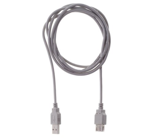 Кабель Buro BHP RET USB_AF18 USB A(m) USB A(f) 1.8м серый блистер Кабель Buro BHP RET USB_AF18 USB A(m) USB A(f) 1.8м серый блистер