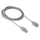 Кабель Buro BHP RET USB_AF30 USB A(m) USB A(f) 3м серый блистер