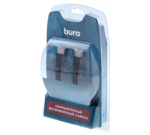 Кабель аудио-видео Buro HDMI 1.4 HDMI (m)/HDMI (m) 5м. Позолоченные контакты черный (BHP RET HDMI50) Кабель аудио-видео Buro HDMI 1.4 HDMI (m)/HDMI (m) 5м. Позолоченные контакты черный (BHP RET HDMI50)