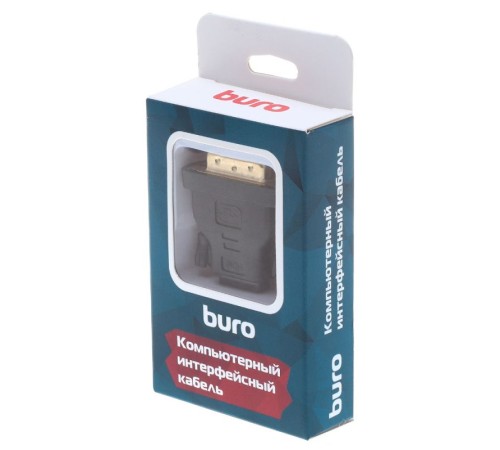 Адаптер Buro BHP RET ADA_HDMI-DVI DVI-D (m) HDMI (f) черный Адаптер Buro BHP RET ADA_HDMI-DVI DVI-D (m) HDMI (f) черный