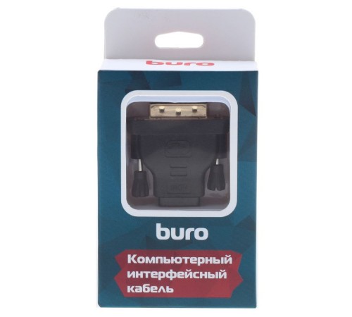 Адаптер Buro BHP RET ADA_HDMI-DVI DVI-D (m) HDMI (f) черный Адаптер Buro BHP RET ADA_HDMI-DVI DVI-D (m) HDMI (f) черный