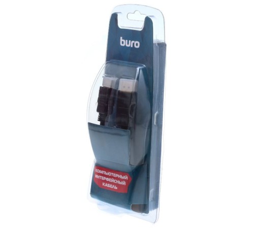 Кабель аудио-видео Buro DisplayPort (m)/HDMI (m) 1.8м. феррит.кольца Позолоченные контакты черный (BHP RET HDMI_DPP18)