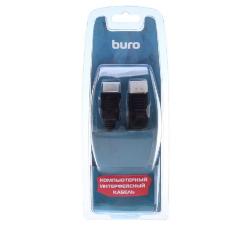 Кабель аудио-видео Buro DisplayPort (m)/HDMI (m) 1.8м. феррит.кольца Позолоченные контакты черный (BHP RET HDMI_DPP18)