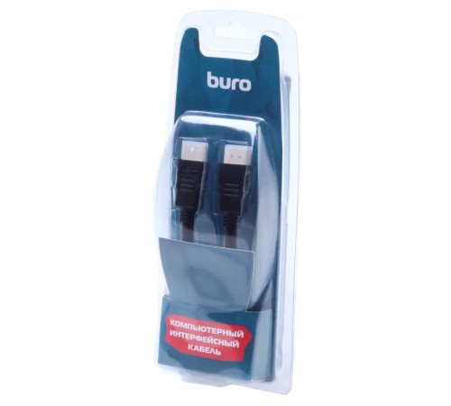 Кабель аудио-видео Buro HDM 2.0 HDMI (m)/HDMI (m) 1.8м. Позолоченные контакты черный (BHP RET HDMI18-2) Кабель аудио-видео Buro HDM 2.0 HDMI (m)/HDMI (m) 1.8м. Позолоченные контакты черный (BHP RET HDMI18-2)
