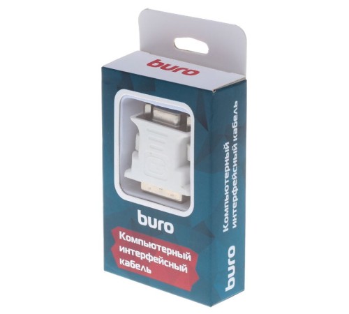 Адаптер Buro BHP RET ADA_DVI-VGA DVI-I(m) VGA (f) серый блистер Адаптер Buro BHP RET ADA_DVI-VGA DVI-I(m) VGA (f) серый блистер