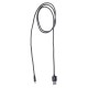 Кабель Buro BHP RET LGHT-B USB (m)-micro USB (m) 1м черный