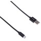 Кабель Buro BHP RET LGHT-B USB (m)-micro USB (m) 1м черный