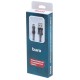 Кабель Buro BHP RET LGHT-B USB (m)-micro USB (m) 1м черный