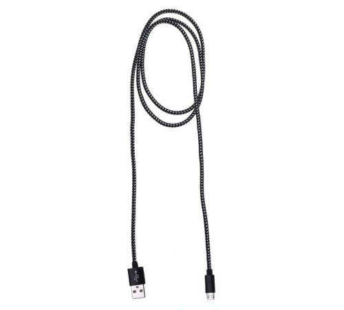 Кабель Buro Braided BHP RET MICUSB-BR USB (m)-micro USB (m) 1м черный Кабель Buro Braided BHP RET MICUSB-BR USB (m)-micro USB (m) 1м черный