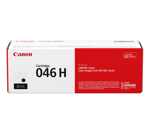 Картридж лазерный Canon 046 H BK 1254C002 черный (6300стр.) для Canon i-SENSYS LBP650/MF730