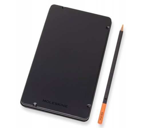 Карандаши цветные акварельные Moleskine WATERCOLOUR EW7P12COLA 12цв. мет.кор. Карандаши цветные акварельные Moleskine WATERCOLOUR EW7P12COLA 12цв. мет.кор.