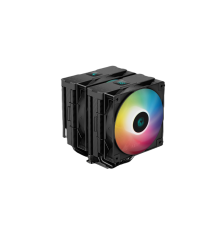 Кулер для процессора DEEPCOOL AG620 DIGITAL BK ARGB LGA1700/1200/115X/AM5/AM4 (8шт/кор, TDP 260W, PWM, DUAL Fan 120mm, 6 тепл. трубок, черный) RET (AG620 DIGITAL BK ARGB)