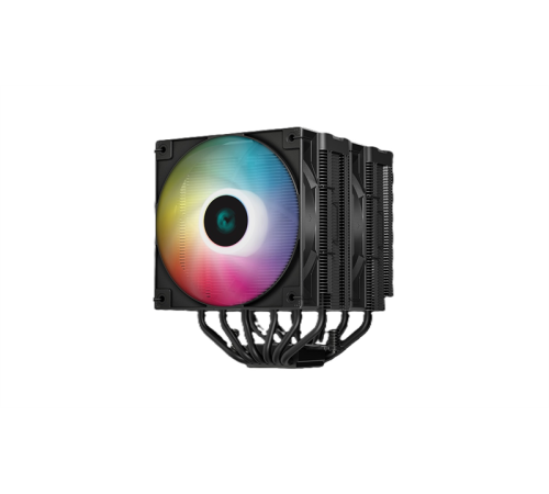 Кулер для процессора DEEPCOOL AG620 DIGITAL BK ARGB LGA1700/1200/115X/AM5/AM4 (8шт/кор, TDP 260W, PWM, DUAL Fan 120mm, 6 тепл. трубок, черный) RET (AG620 DIGITAL BK ARGB) Кулер для процессора DEEPCOOL AG620 DIGITAL BK ARGB LGA1700/1200/115X/AM5/AM4 (8шт/кор, TDP 260W, PWM, DUAL Fan 120mm, 6 тепл. трубок, черный) RET (AG620 DIGITAL BK ARGB)
