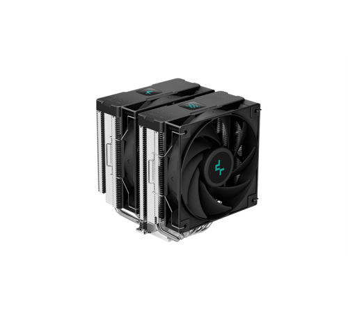 Кулер для процессора DEEPCOOL AG620 DIGITAL LGA1700/1200/115X/AM5/AM4 (8шт/кор, TDP 260W, PWM, DUAL Fan 120mm, 6 тепл. трубок, черный) RET (AG620 DIGITAL) Кулер для процессора DEEPCOOL AG620 DIGITAL LGA1700/1200/115X/AM5/AM4 (8шт/кор, TDP 260W, PWM, DUAL Fan 120mm, 6 тепл. трубок, черный) RET (AG620 DIGITAL)