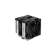 Кулер для процессора DEEPCOOL AG620 DIGITAL LGA1700/1200/115X/AM5/AM4 (8шт/кор, TDP 260W, PWM, DUAL Fan 120mm, 6 тепл. трубок, черный) RET (AG620 DIGITAL)