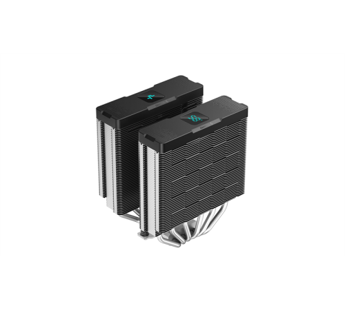 Кулер для процессора DEEPCOOL AG620 DIGITAL LGA1700/1200/115X/AM5/AM4 (8шт/кор, TDP 260W, PWM, DUAL Fan 120mm, 6 тепл. трубок, черный) RET (AG620 DIGITAL) Кулер для процессора DEEPCOOL AG620 DIGITAL LGA1700/1200/115X/AM5/AM4 (8шт/кор, TDP 260W, PWM, DUAL Fan 120mm, 6 тепл. трубок, черный) RET (AG620 DIGITAL)