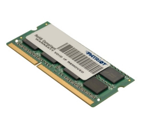 Память DDR3L 4Gb 1600MHz Patriot PSD34G1600L81S RTL PC3-12800 CL11 SO-DIMM 204-pin 1.35В dual rank