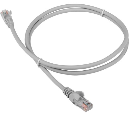 Патч-корд Lanmaster LAN-PC45/U5E-1.5-GY UTP вилка RJ-45-вилка RJ-45 кат.5е 1.5м серый LSZH (уп.:1шт)