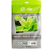 Фотобумага Cactus CS-GA420050ED A4/200г/м2/50л./белый глянцевое для струйной печати
