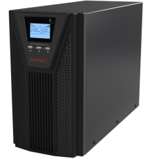 Онлайн ИБП ДКС серии Small Tower, 2000 ВА/1800 Вт, 1/1, 4xSchuko, EPO, USB, RS-232, RJ45, 6x7Ач DKC SMALLT2A10S