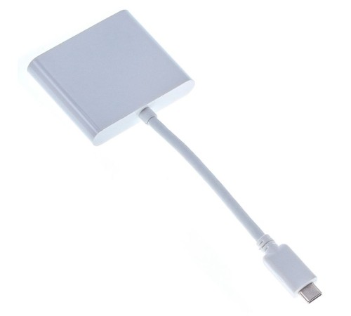 Переходник Buro BHP RET TPC-HDM USB Type-C (m) HDMI (f) USB 3.0 A(f) USB Type-C (f) белый Переходник Buro BHP RET TPC-HDM USB Type-C (m) HDMI (f) USB 3.0 A(f) USB Type-C (f) белый
