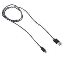 Кабель Buro Braided BHP RET TYPEC1 USB (m)-USB Type-C (m) 1м