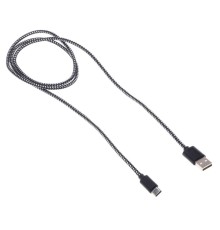 Кабель Buro Braided BHP RET TYPEC1 USB (m)-USB Type-C (m) 1м