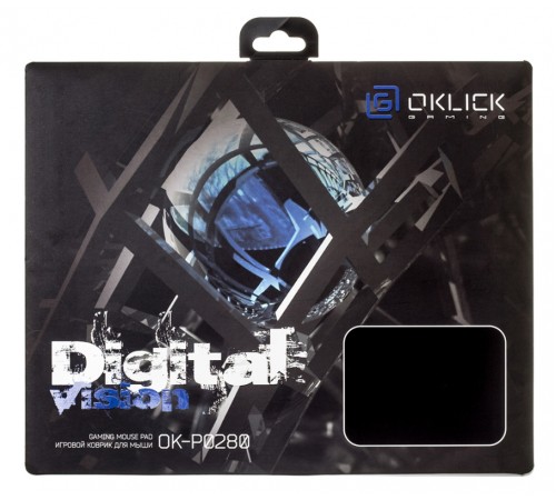 Коврик для мыши Оклик OK-P0280 черный 280x225x3мм Коврик для мыши Оклик OK-P0280 черный 280x225x3мм