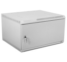 Шкаф коммутационный ЦМО ШРН-Э-6.650.1 6U 600x650мм пер.дв.металл несъемные 50кг серый