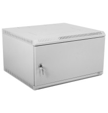 Шкаф коммутационный ЦМО ШРН-Э-6.650.1 6U 600x650мм пер.дв.металл несъемные 50кг серый