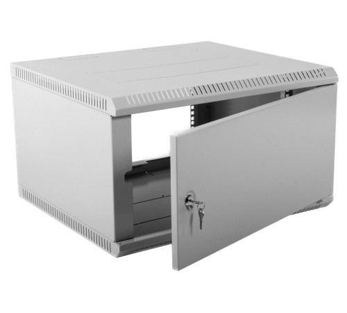 Шкаф коммутационный ЦМО ШРН-Э-6.650.1 6U 600x650мм пер.дв.металл несъемные 50кг серый Шкаф коммутационный ЦМО ШРН-Э-6.650.1 6U 600x650мм пер.дв.металл несъемные 50кг серый