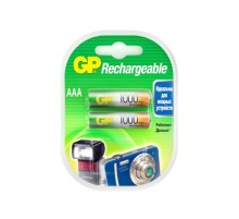Аккумулятор GP100AAAHC (-CR2/-UC2PET-G/BC2PET-G) AAA 1000mAh (2 шт. в уп-ке)