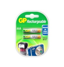 Аккумулятор GP100AAAHC (-CR2/-UC2PET-G/BC2PET-G) AAA 1000mAh (2 шт. в уп-ке)