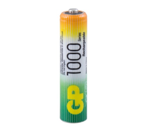 Аккумулятор GP100AAAHC (-CR2/-UC2PET-G/BC2PET-G) AAA 1000mAh (2 шт. в уп-ке)