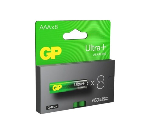 GP 24AUPA21-2CRB8 96/768 Ultra Plus Alkaline 24А AAA (8 шт. в уп-ке)