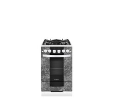 Плита Газовая Gefest ПГ 5500-02 0113 мрамор реш.чугун