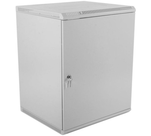 Шкаф коммутационный ЦМО ШРН-Э-12.650.1 12U 600x650мм пер.дв.металл несъемн.бок.пан. 50кг серый Шкаф коммутационный ЦМО ШРН-Э-12.650.1 12U 600x650мм пер.дв.металл несъемн.бок.пан. 50кг серый