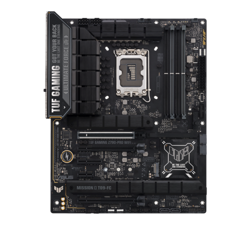 Материнская плата ASUS TUF GAMING Z790-PRO WIFI, LGA1700, Z790, 4*DDR5, HDMI+DP, 4xSATA3 + RAID, M2, Audio, Gb LAN, USB 3.2, USB 2.0, ATX; 90MB1FJ0-M0EAY0 (TUF GAMING Z790-PRO WIFI)