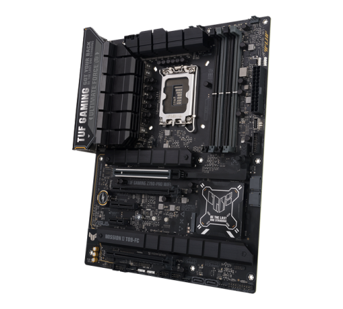Материнская плата ASUS TUF GAMING Z790-PRO WIFI, LGA1700, Z790, 4*DDR5, HDMI+DP, 4xSATA3 + RAID, M2, Audio, Gb LAN, USB 3.2, USB 2.0, ATX; 90MB1FJ0-M0EAY0 (TUF GAMING Z790-PRO WIFI)