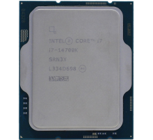 Процессор CPU Intel Core i7-14700K (3.4GHz/33MB/20 cores) LGA1700 OEM, UHD770, TDP 125W, max 192Gb DDR4-3200 DDR5-5600, CM8071504820721SRN3X, 1 year (SRN3X)