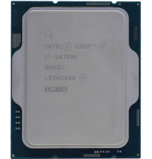 Процессор CPU Intel Core i7-14700K (3.4GHz/33MB/20 cores) LGA1700 OEM, UHD770, TDP 125W, max 192Gb DDR4-3200 DDR5-5600, CM8071504820721SRN3X, 1 year (SRN3X)