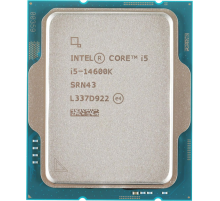 Процессор CPU Intel Core i5-14600K (3.5GHz/24MB/14 cores) LGA1700 OEM, UHD770, TDP 125W, max 192Gb DDR4-3200 DDR5-5600, CM8071504821015SRN43, 1 year (SRN43)