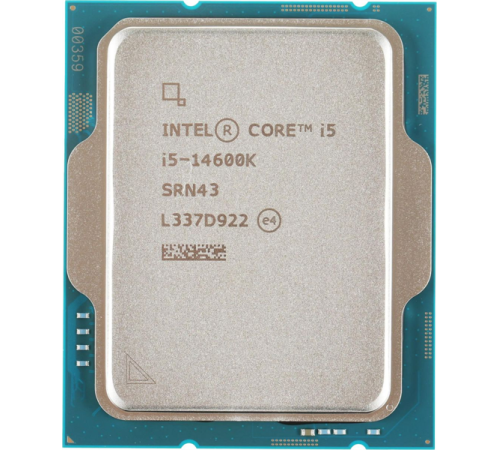 Процессор CPU Intel Core i5-14600K (3.5GHz/24MB/14 cores) LGA1700 OEM, UHD770, TDP 125W, max 192Gb DDR4-3200 DDR5-5600, CM8071504821015SRN43, 1 year (SRN43)