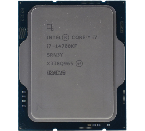 Процессор CPU Intel Core i7-14700KF (3.4GHz/33MB/20 cores) LGA1700 OEM, TDP 125W, max 192Gb DDR4-3200 DDR5-5600, CM8071504820722SRN3Y, 1 year (SRN3Y)
