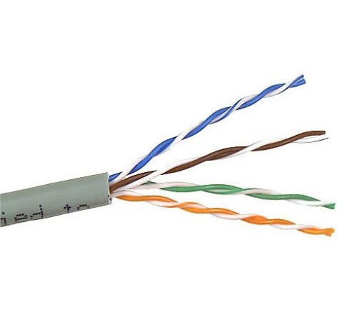 Кабель информационный Lanmaster TWT-5EUTP-XS кат.5е U/UTP не экранированный 4X2X25AWG PVC внутренний 305м серый Кабель информационный Lanmaster TWT-5EUTP-XS кат.5е U/UTP не экранированный 4X2X25AWG PVC внутренний 305м серый