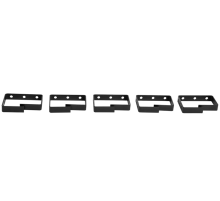 ЦМО Органайзер кабельный одинарный 90 * 65 мм, 5 штук, цвет черный (СБ-9005-5)