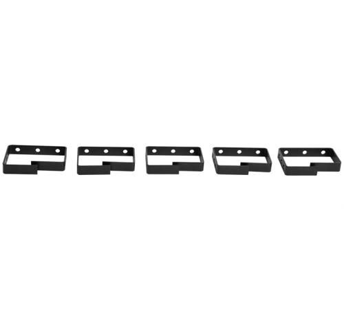 ЦМО Органайзер кабельный одинарный 90 * 65 мм, 5 штук, цвет черный (СБ-9005-5) ЦМО Органайзер кабельный одинарный 90 * 65 мм, 5 штук, цвет черный (СБ-9005-5)