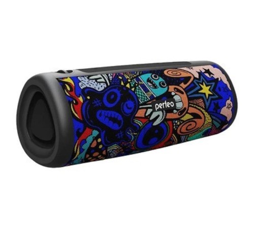 Perfeo Bluetooth-колонка "ZAYA" 14W, MP3 USB-TF, AUX, FM, HANDS FREE, TWS граффити