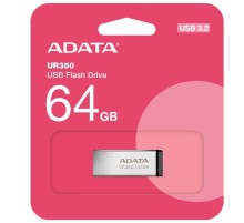 Флэш-накопитель USB3.2 64G BLACK UR350-64G-RSR/BK ADATA